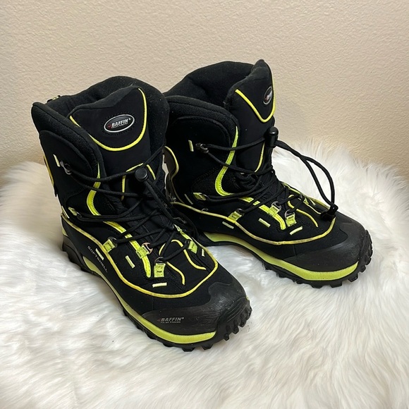 Baffin Softshell Waterproof Black Winter Snow Bootss - Picture 1 of 12